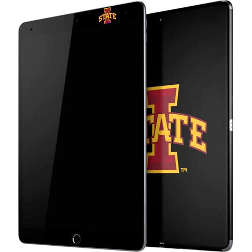 Iowa State University Primary Logo Black iPad Skins